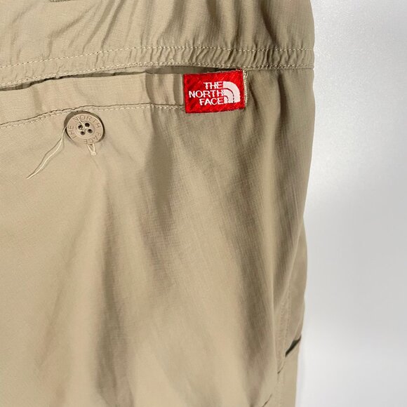 The North Face Convertible Pants Mens Large Horizon II Shorts Hike Beige AT9M - Picture 7 of 11